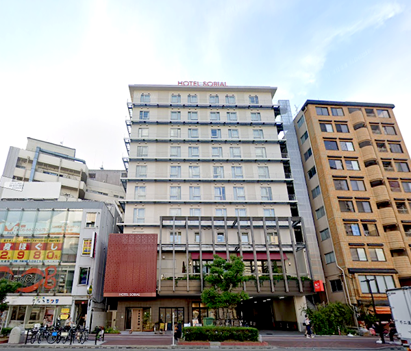 ホテルソビアル なんば大国町／大阪府大阪市浪速区敷津西２丁目２−５